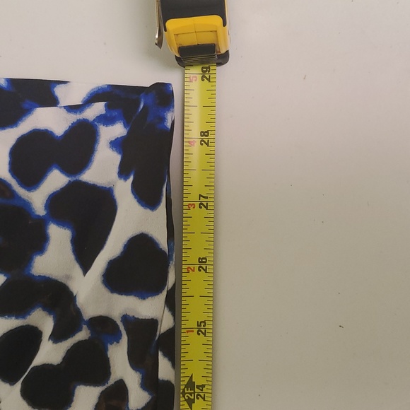 Calvin Klein Animal Print Sheer Drawstring Polyester Pants Beach Lounge Sz M NWT - Picture 7 of 8